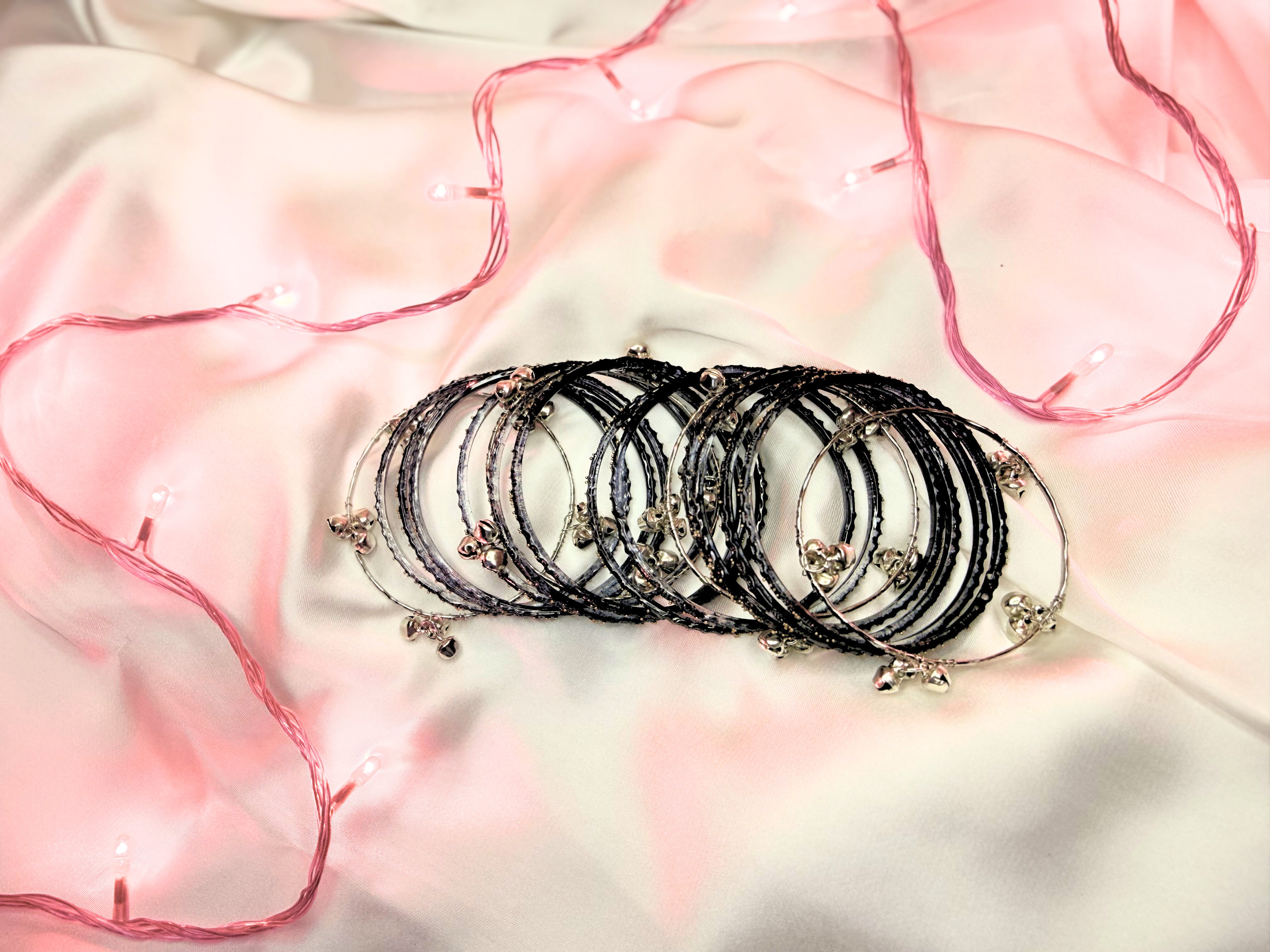 Kashmiri Bangles & Rain Drops